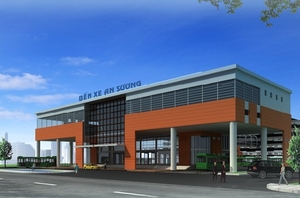 （C）  saigontimes,　新アンスオン・バスターミナル完成イメージ