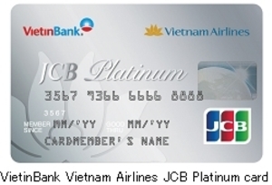 （C）  JCB,　ベトナム初のJCBプラチナカード「VietinBank Vietnam Airlines JCB Platinum card」