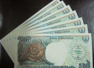 (C)Zing,Minh Tri、インドネシアの500ルピア紙幣