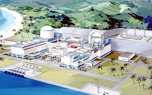 (C)VnEconomy、ニントゥアン原子力発電所のイメージ図