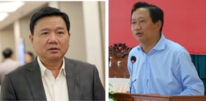 (C) thanhnien、左：ディン・ラ・タン被告、右：チン・スアン・タイン被告