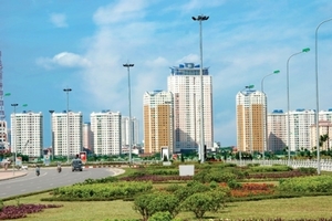 （C）Tien phong、ハノイのチュンホア・ニャンチン新都市区