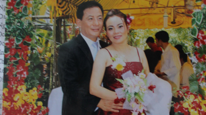 (C) Tuoitre　殺害されたファム・ティ・ロアンさんと韓国人の夫