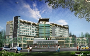（Ｃ）vinhtuong, タインドー国際病院完成予想図