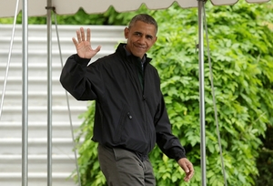 (C) vnexpress, ホワイトハウスを出発するオバマ大統領