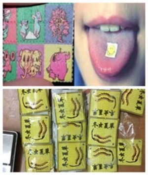 (C) Tien Phong, 「切手シート」型麻薬