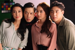 (C) vnexpress, (左から)キャシー・ウエン、タイ・ホア、フイメー、ケイティ・グエン