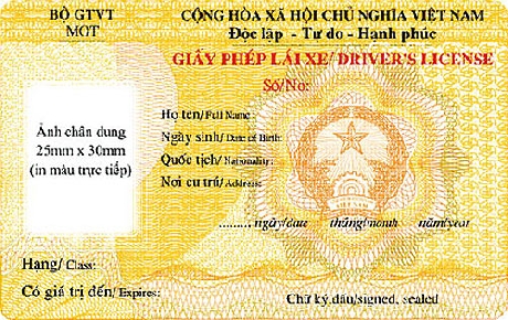 (C) Thanhnien　新運転免許証