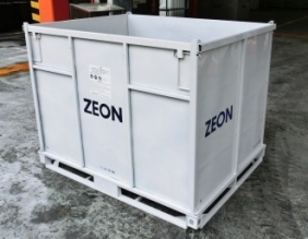 (C) www.zeon.co.jp　合成ゴム用コンテナー