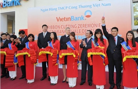 （C） Vneconomy<br>ベトイン銀行ドイツ支店開設式の模様