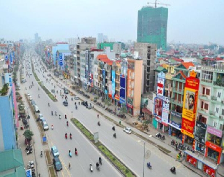（C）Giao duc Viet Nam、キムリエン～オーチョズア間道路
