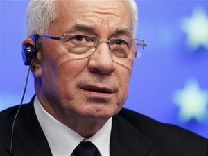 （C） Vietnamplus,　ミコラ・アザロフ首相