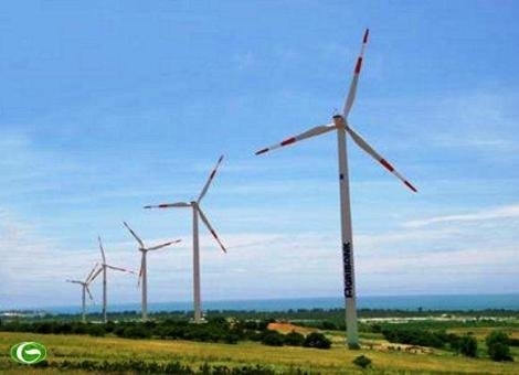 (C)Vietnamnet、トゥイフォン風力発電所