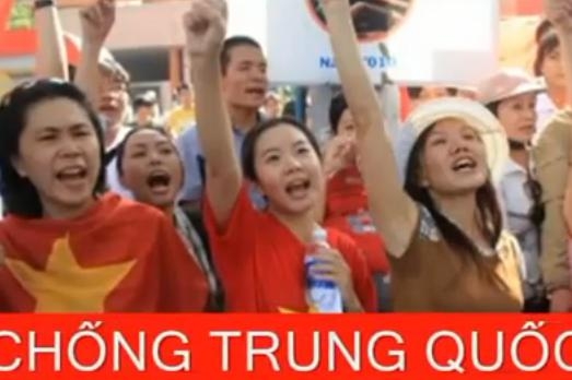 (C)youtube, 反中デモ参加を呼びかける動画