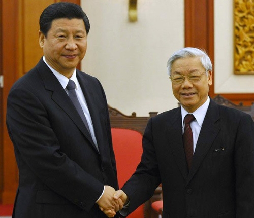 （Ｃ）Nguoi Lao Dong, 2011年の習近平党総書記来越