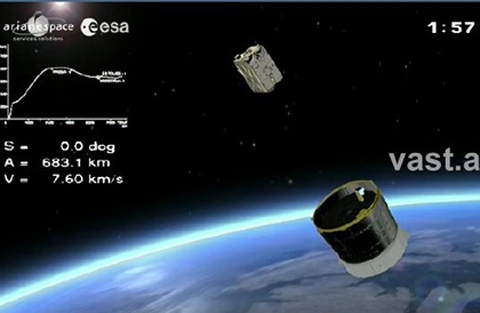 (C)VnExpress,Vast.ac、地球観測衛星のイメージ