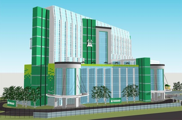 (C) Saigontimes, ケミカルFMP国際病院(完成予想図)