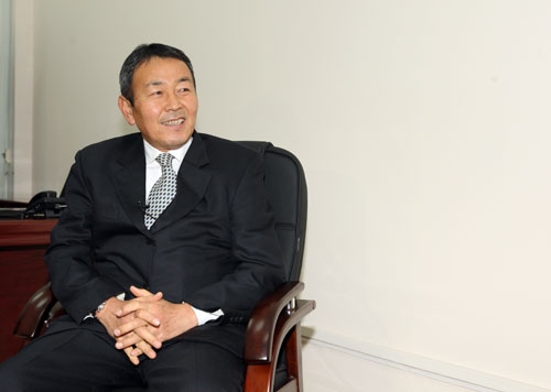 (C) bongda+, 大会組織委員長への就任が決まった田中孝司氏