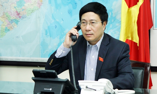 (C) vnexpress, ファム・ビン・ミン副首相兼外相