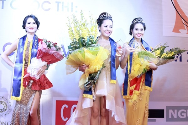 (C) vietnamnet ミス・ビューティー・ベトナムのトップ3