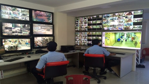 （C）Vietnamnet,Thanh Huyen、チョーライ病院守衛室