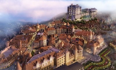(C) dulichbana, 「フランス村」の概観イメージ