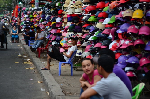 (C)Tuoi tre,Thanh Tung、5区のグエンチャイ通り