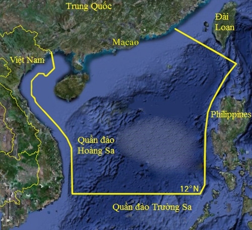 (C) vnexpress, 中国が発表した漁獲禁止範囲