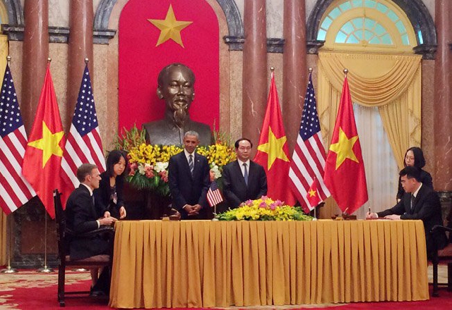 (C)Saigon times,GE Vietnam、覚書調印式