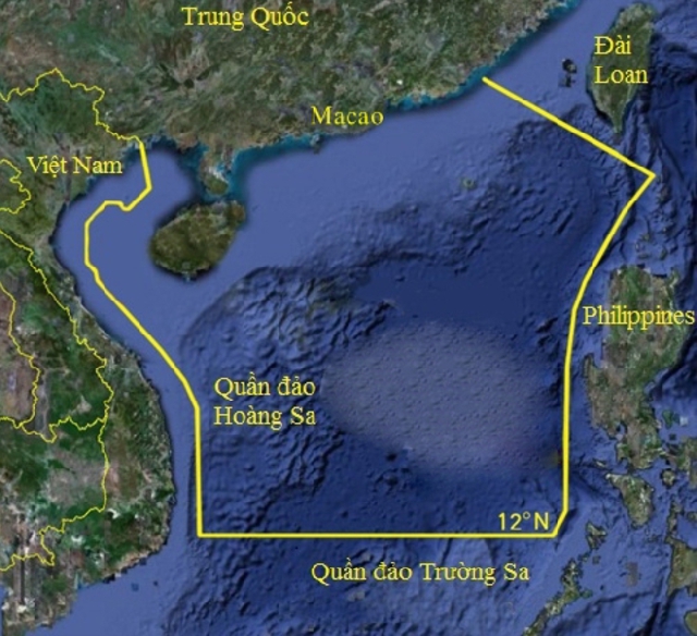 (C) vnexpress, 中国が発表した漁獲禁止範囲