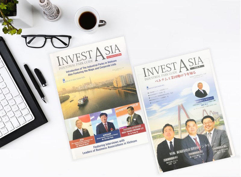 (C) Sufex Trading, インベストアジア誌 (左)国際版 (右)日本語版