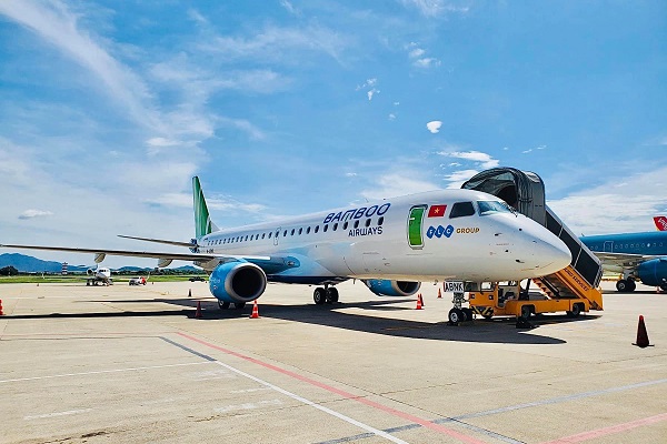 バンブー航空、小型ジェット機「エンブラエルE190」1機を追加受領