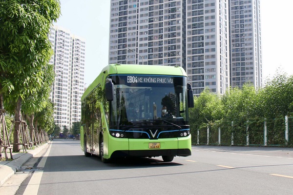 ホーチミン：ビングループの電気バス試験運行案を承認、5路線で2年間