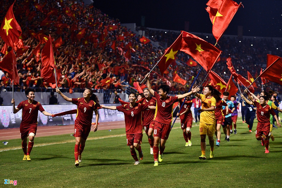 SEA Games、サッカーベトナム女子代表が3大会連続の金メダル 最多7度目の優勝 [スポーツ] VIETJOベトナムニュース