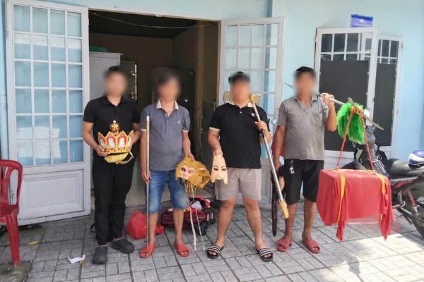 (C) Công an xã Tân An Hội