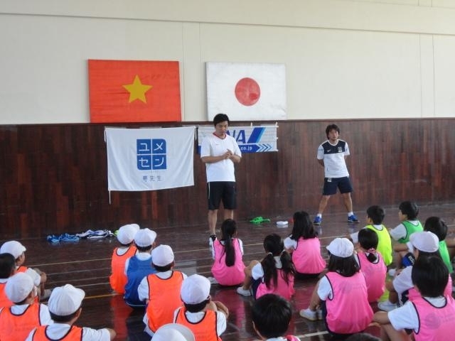 （C）  VIET-JO,　講義に先立ち行われたゲームの時間