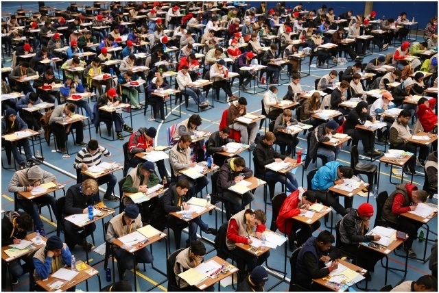 (C) nhandan 国際数学五輪の様子