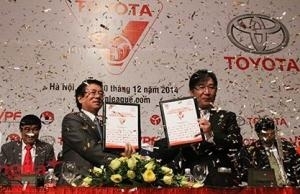 トヨタ ベトナムサッカーリーグ Vリーグ の新スポンサーに スポーツ Vietjoベトナムニュース