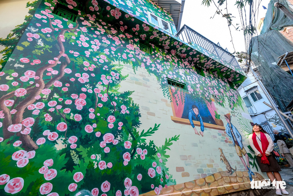 花の街ダラットに色鮮やかな壁画ストリートが誕生 観光 Vietjoベトナムニュース