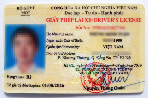 運転免許証 交通違反の点数制度導入 首相が承認 社会 Vietjoベトナムニュース